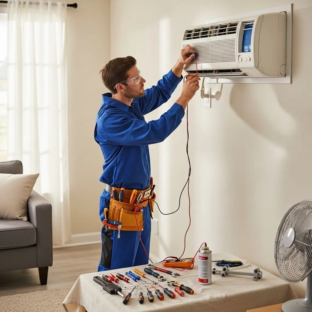 Kızılcahamam Bosch Bosch klima gaz dolumu ve bakım – Enerji verimliliği artırıldı. - Teknik servis örneği